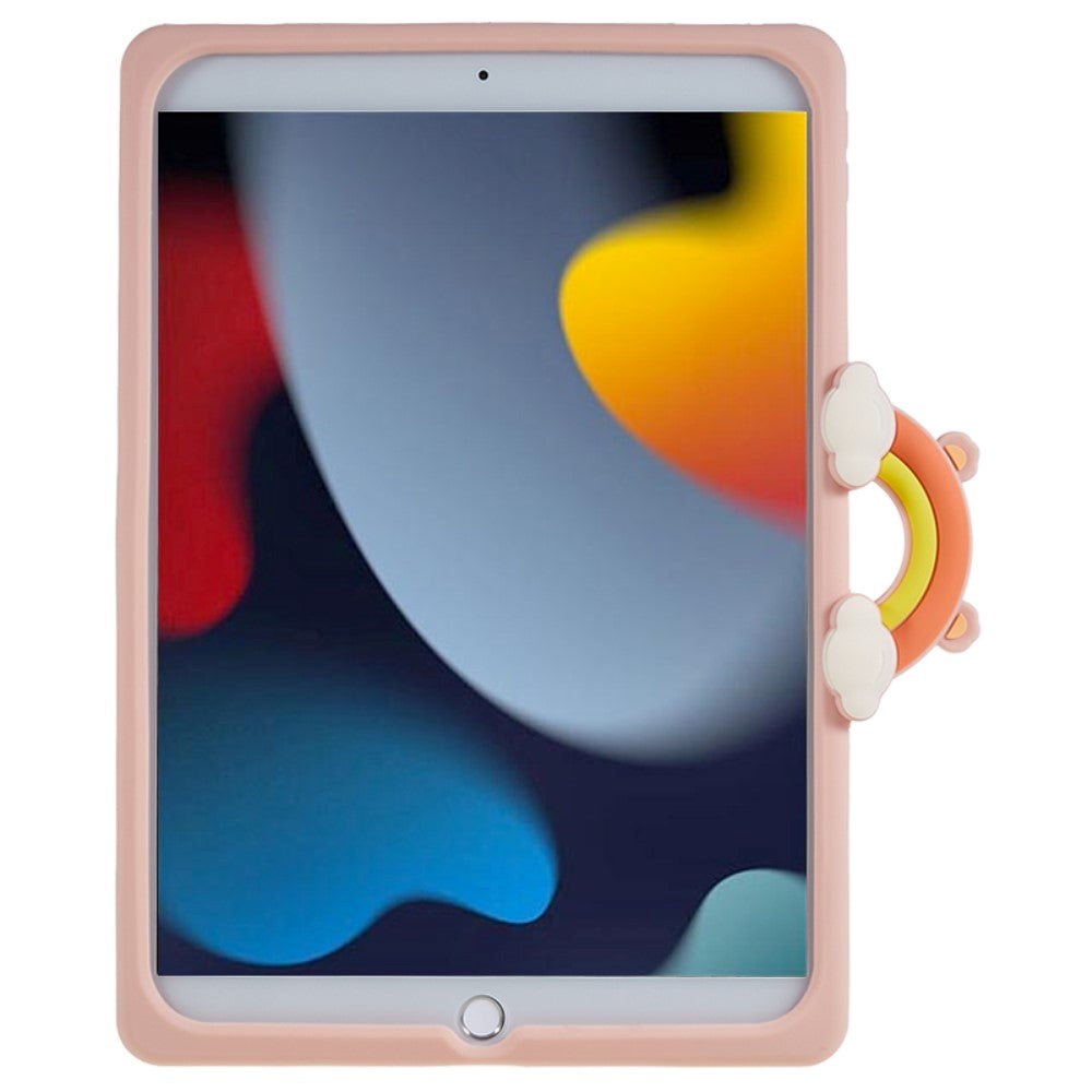 iPad 10.2" (2021 / 2020 / 2019) / Air 10.5" (2019) / Pro 10.5" Fleksibelt Silikone Cover m. Stander & Penholder - Bjørne