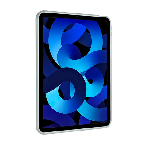 iPad Air (2022 / 2020) Fleksibelt Plastik Cover - Bølget Design - Grå