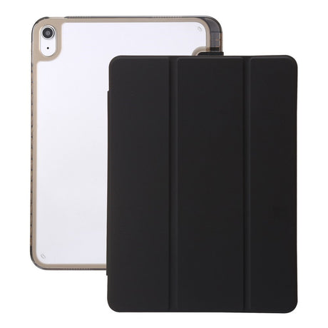 EIDERWOOD iPad 11" (2025) / iPad 10.9" (2024/2022) Tri-Fold Kunst Læder Cover m. Apple Pencil Holder - Sort