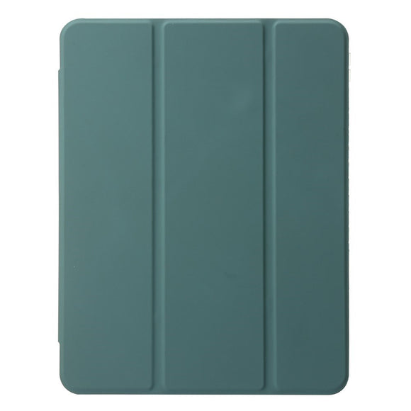 EIDERWOOD iPad 11" (2025) / iPad 10.9" (2024/2022) Tri-Fold Kunst Læder Cover m. Apple Pencil Holder - Grøn