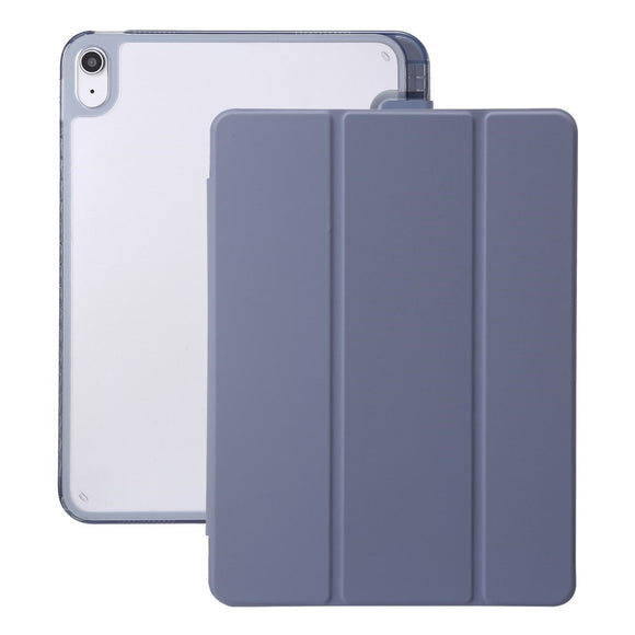 EIDERWOOD iPad 11" (2025) / iPad 10.9" (2024/2022) Tri-Fold Kunst Læder Cover m. Apple Pencil Holder - Lilla