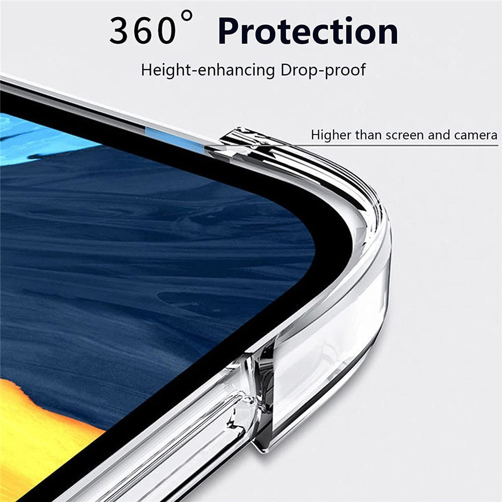 Lenovo Tab M8 (4. Gen.) Fleksibelt Plastik Cover m. Stødabsorberende Hjørner - Gennemsigtig