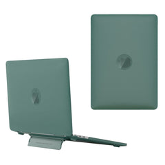 Macbook Pro 13 (2016-2022) Plastik Cover m. Kickstand - Mat Frosted Grøn