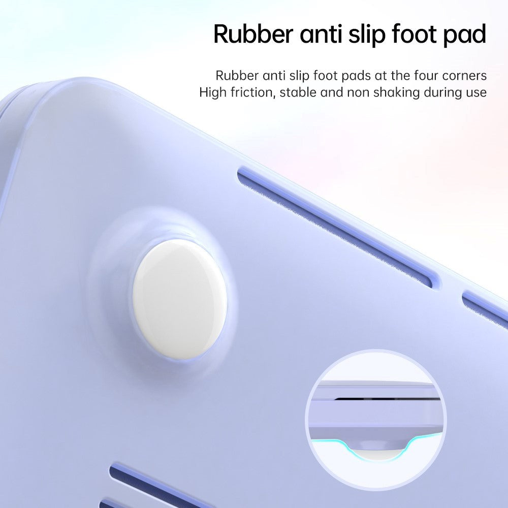 MacBook Pro 14 M5/M4/M3/M2/M1 (2026-2021) Plastik Cover m. Kickstand - Mat Frosted Grøn