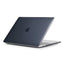 MacBook Air 15" M2/M3/M4 (2023-2025) - Hard Case Cover - Sort