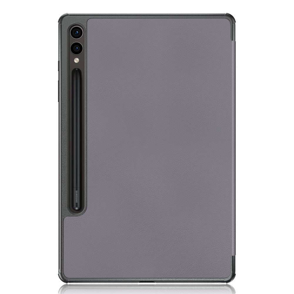 Samsung Galaxy Tab S9 Tri-Fold Læder Cover m. Standerfunktion - Grå