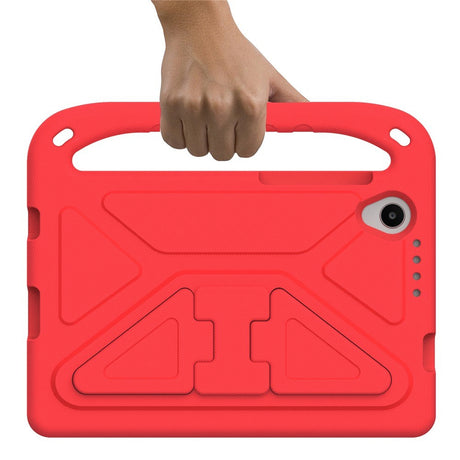 EIDERWOOD Lenovo Tab M8 (4. Gen.) Børne Cover m. Håndtag & Ståfunktion - Rød