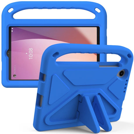 EIDERWOOD Lenovo Tab M8 (4. Gen.) Børne Cover m. Håndtag & Ståfunktion - Blå