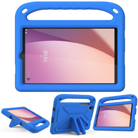 EIDERWOOD Lenovo Tab M8 (4. Gen.) Børne Cover m. Håndtag & Ståfunktion - Blå