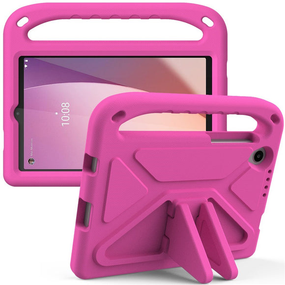 EIDERWOOD Lenovo Tab M8 (4. Gen.) Børne Cover m. Håndtag & Ståfunktion - Lyserød