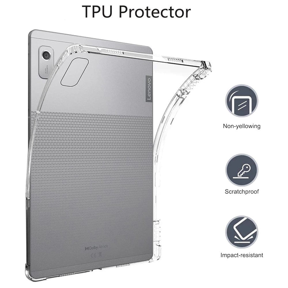 Lenovo Tab M9 Fleksibelt Plastik Cover - Gennemsigtig