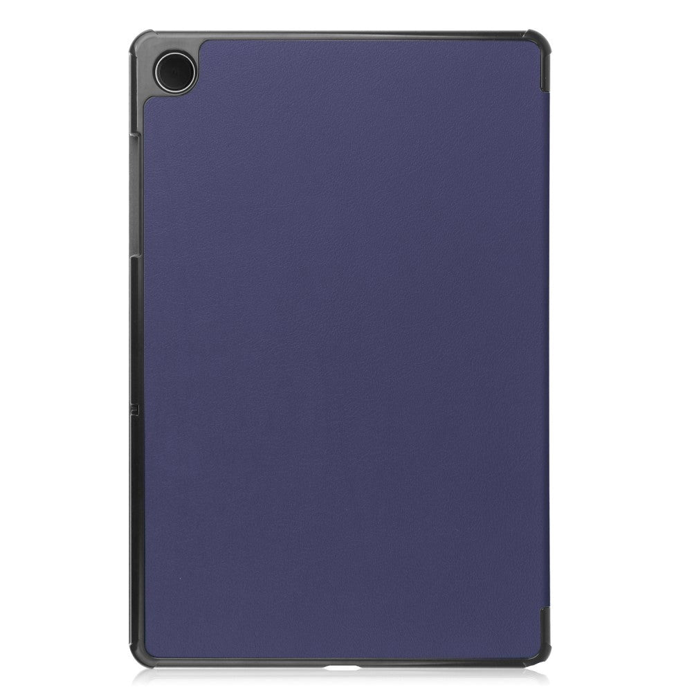 Samsung Galaxy Tab A9 Tri-Fold Læder Cover m. Ståfunktion - Mørkeblå