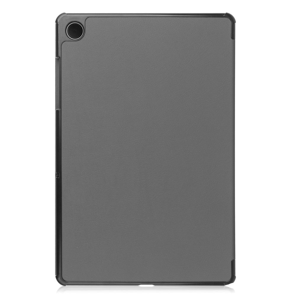 Samsung Galaxy Tab A9 Tri-Fold Læder Cover m. Ståfunktion - Grå