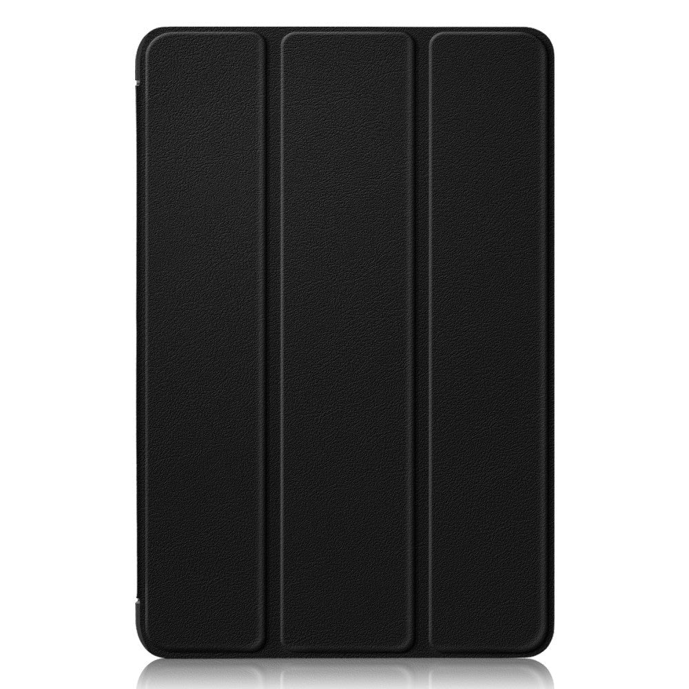 Samsung Galaxy Tab A9+ (Plus) FE Tri-Fold Kunstlæder Cover - Sort
