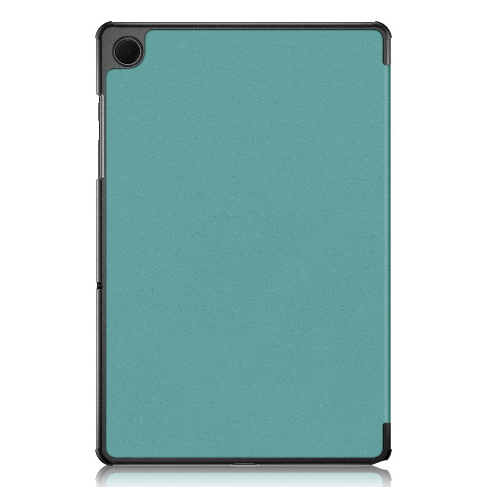 Samsung Galaxy Tab A9+ (Plus) FE Tri-Fold Kunstlæder Cover - Turkis