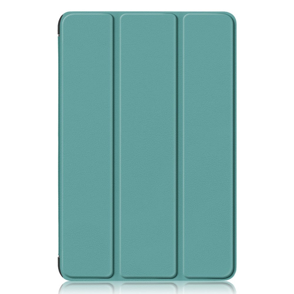 Samsung Galaxy Tab A9+ (Plus) FE Tri-Fold Kunstlæder Cover - Turkis