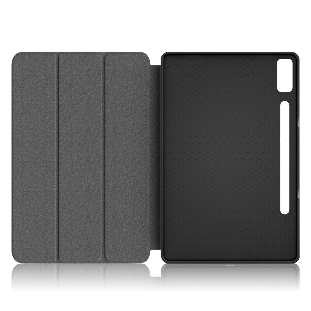 Lenovo Tab P12 Tri-Fold Kunstlæder Cover m. Pen Holder  - Galakse