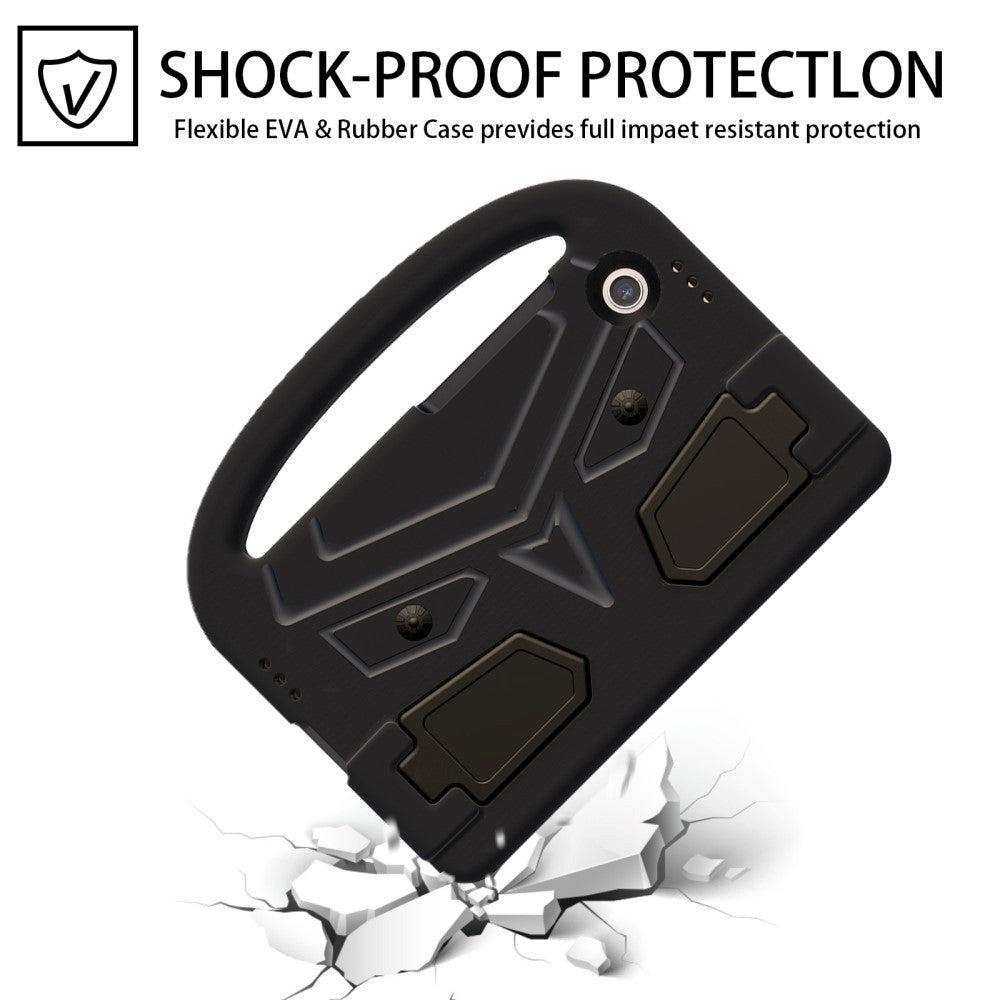 Samsung Galaxy Tab A9 Børne Cover m. Kickstand - Sort