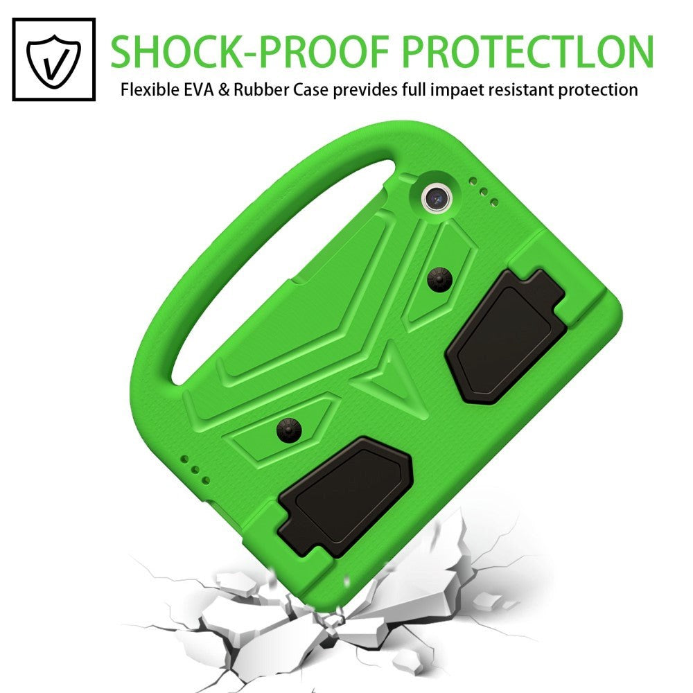 Samsung Galaxy Tab A9 Børne Cover m. Kickstand - Grøn