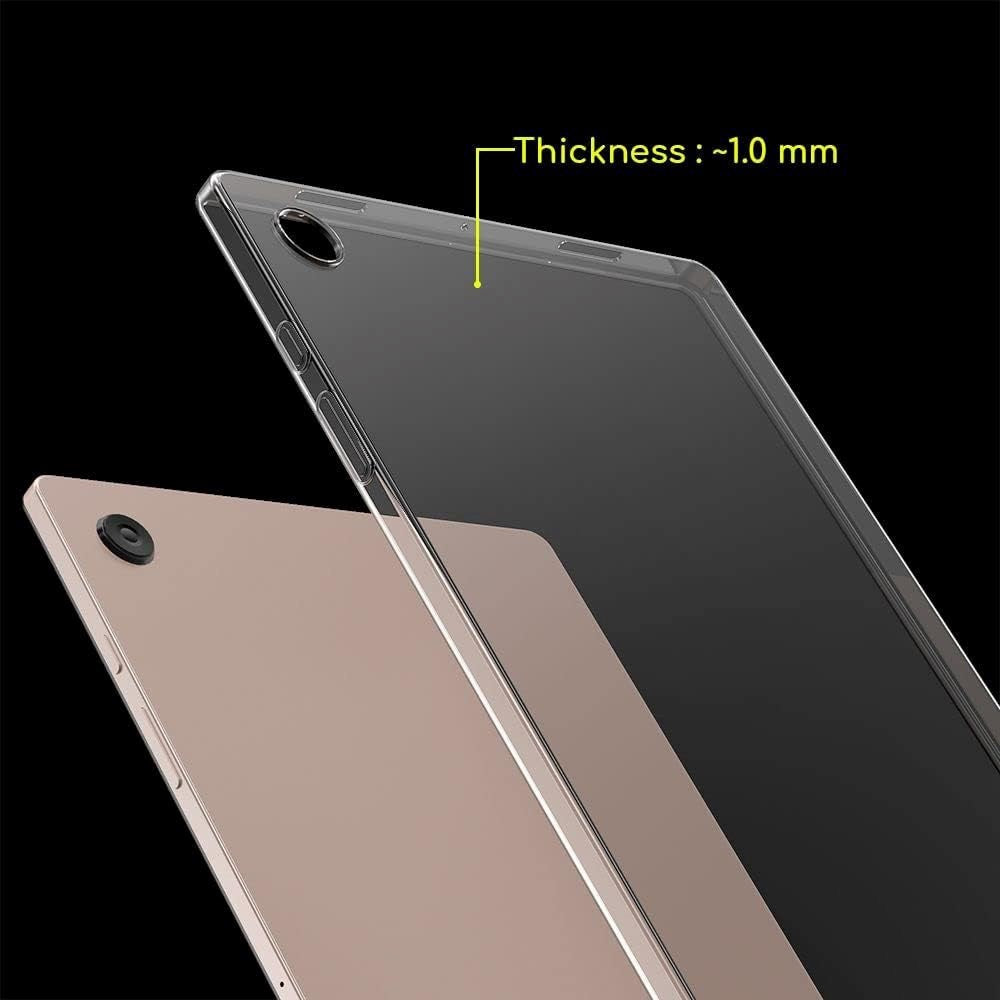 Samsung Galaxy Tab A9+ (Plus) Fleksibelt TPU Plastik Cover - Gennemsigtig