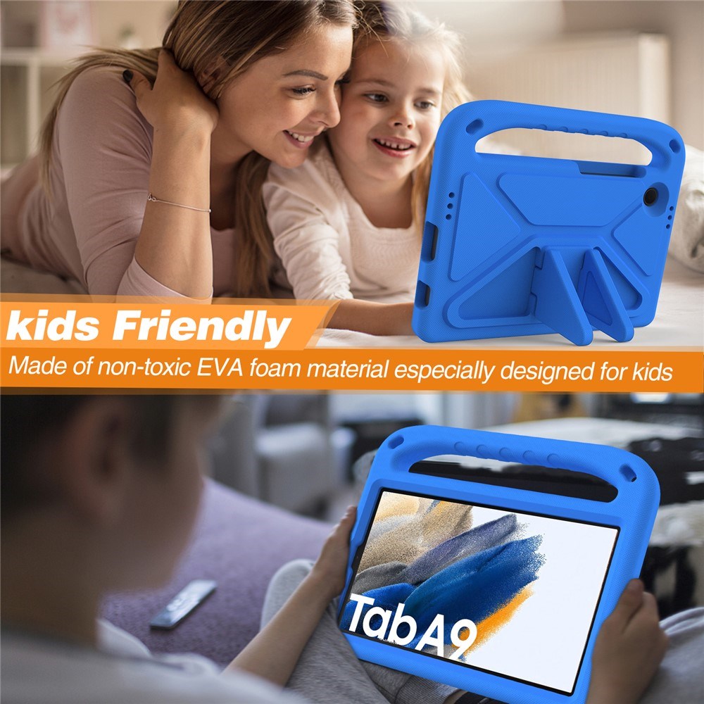 EIDERWOOD Samsung Galaxy Tab A11 / A9 Børnecover m. Kickstand - Blå