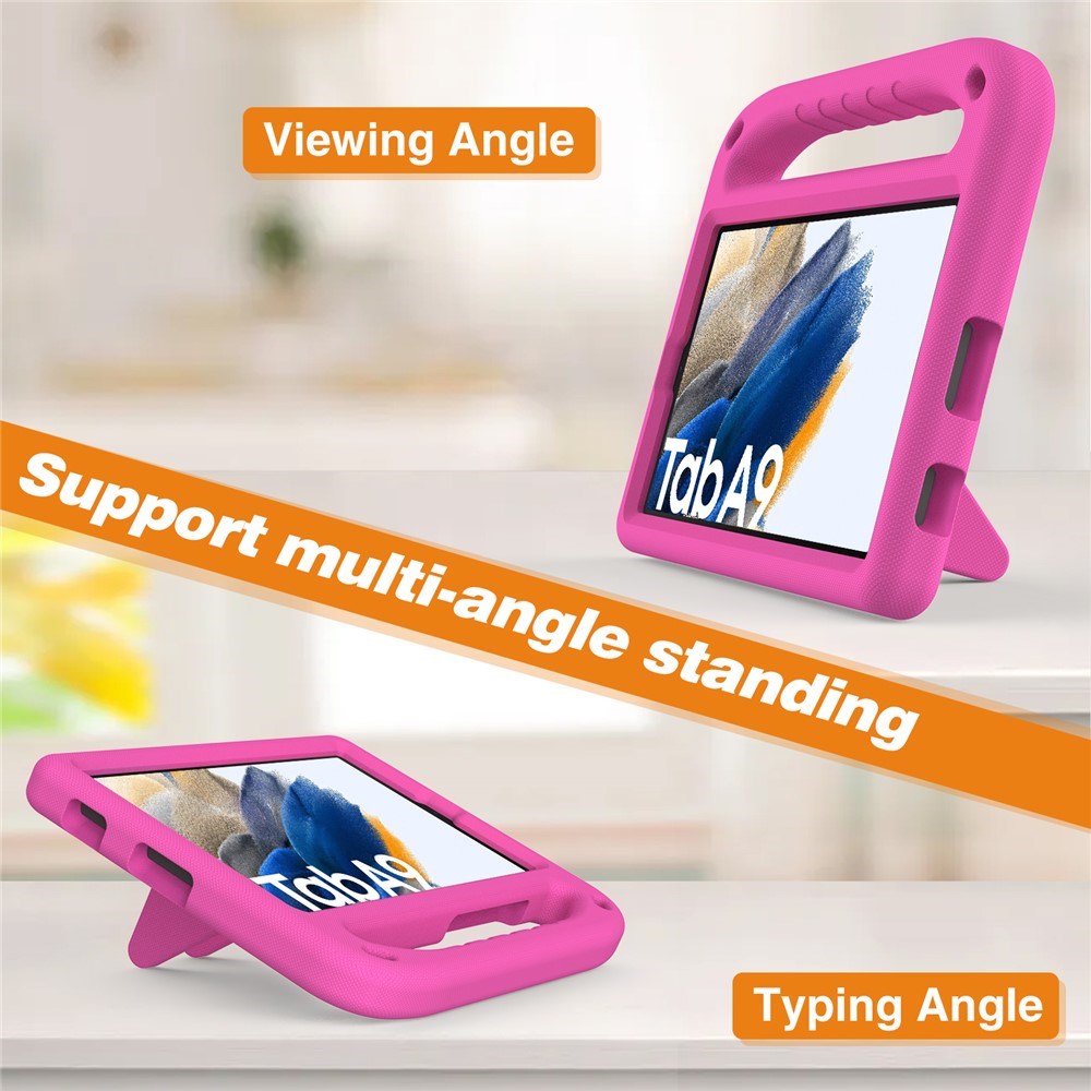 EIDERWOOD Samsung Galaxy Tab A11 / A9 Børnecover m. Kickstand - Lyserød