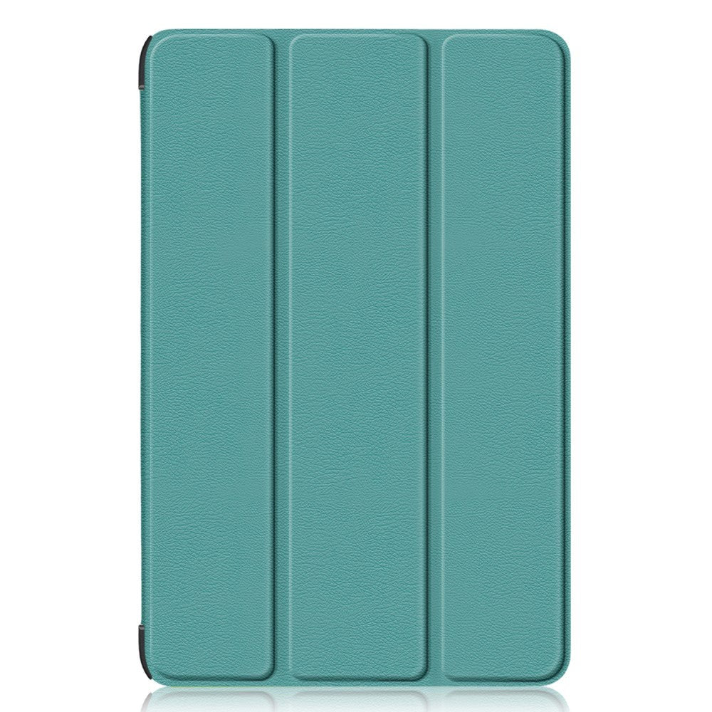 Samsung Galaxy Tab S9 FE+ (Plus) Tri-Fold Læder Cover m. Standerfunktion - Grøn