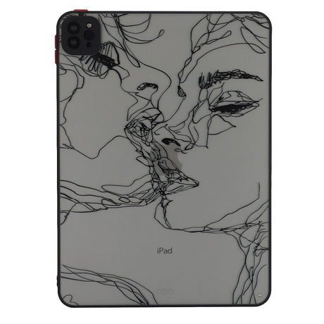 iPad Pro 11" (2022 / 2021 / 2020) Fleksibelt Plastik Cover - Mat Gennemsigtig / Ansigter