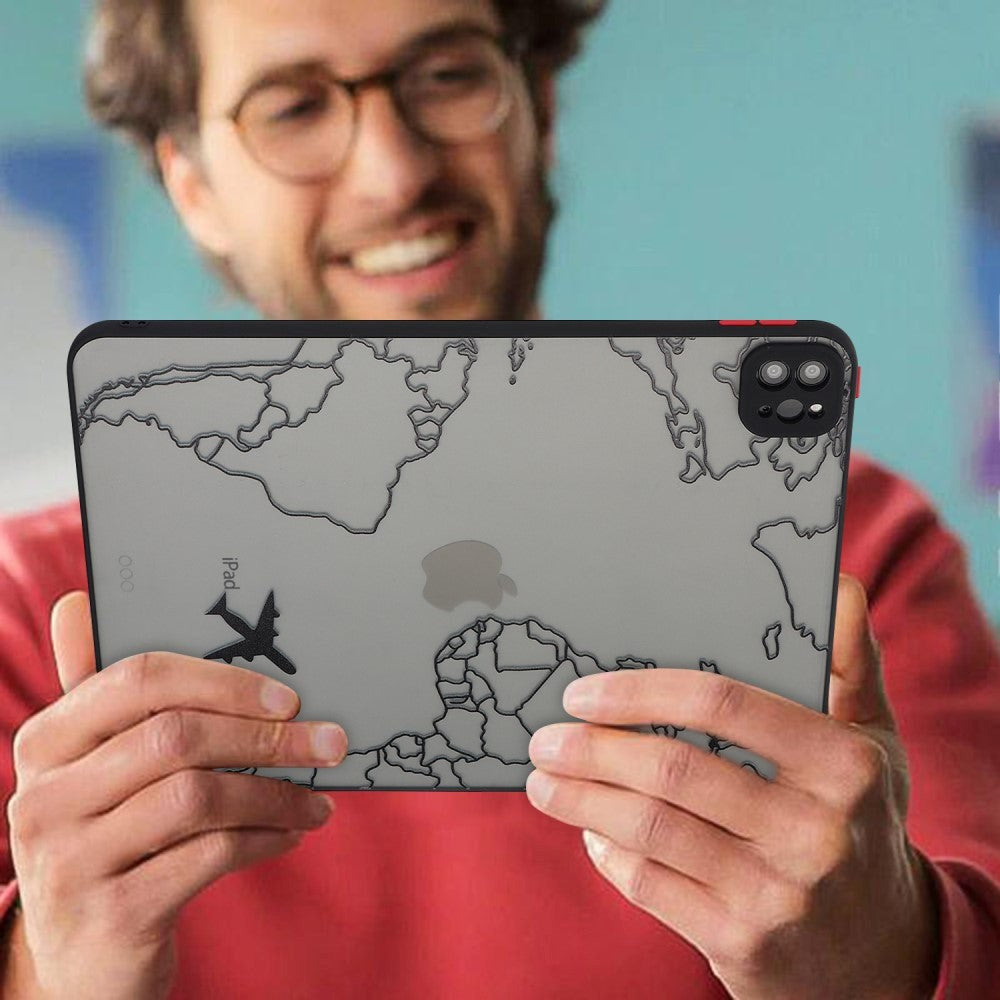 iPad Pro 11" (2022 / 2021 / 2020) Fleksibelt Plastik Cover - Mat Gennemsigtig / Fly