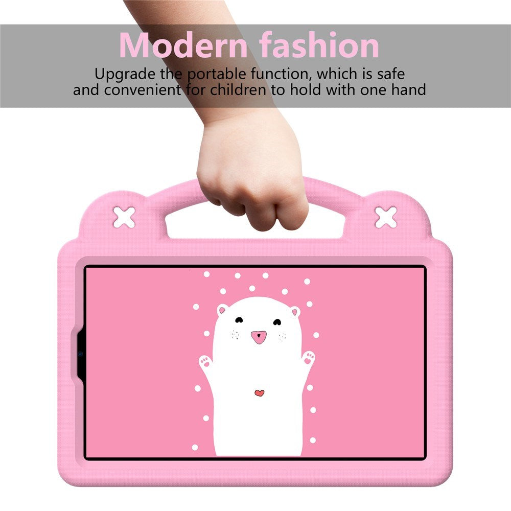 EIDERWOOD Samsung Galaxy Tab A11 / A9 Børnecover m. Kickstand - Lyserød