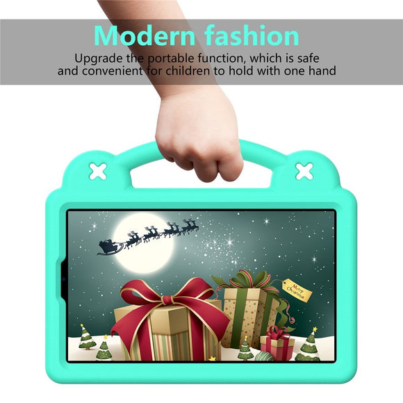 EIDERWOOD Samsung Galaxy Tab A11 / A9 Børnecover m. Kickstand - Grøn