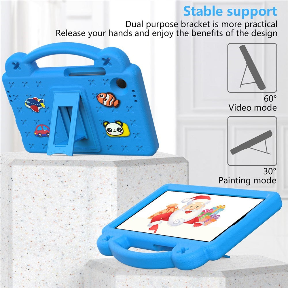 EIDERWOOD Samsung Galaxy Tab A11 / A9 Børnecover m. Kickstand - Blå