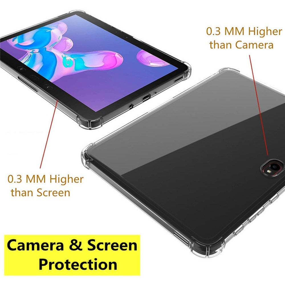 Samsung Galaxy Tab Active Pro / 4 Pro / 5 Pro EIDERWOOD Fleksibel Plast Cover - Gennemsigtig