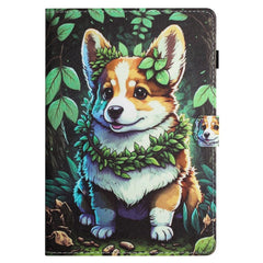 Amazon Kindle 11th Generation (2022) Læder Cover m. Ståfunktion & Kortholder - Corgi