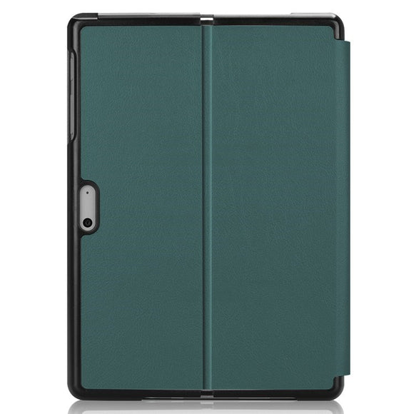 EIDERWOOD Microsoft Surface Go 4 Kunstlæder Flip Cover - Grøn