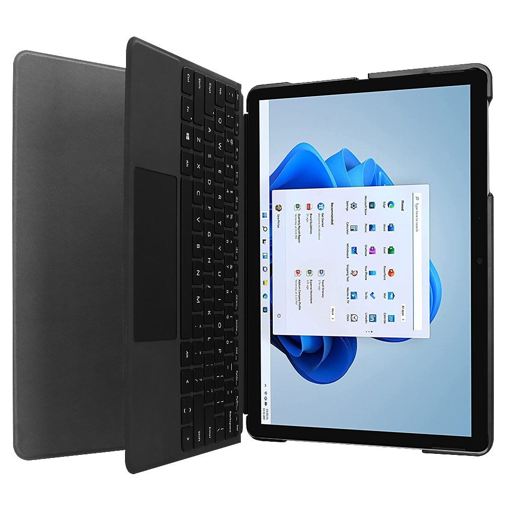 EIDERWOOD Microsoft Surface Go 4 Læder Cover m. Ståfunktion - Eiffeltårnet