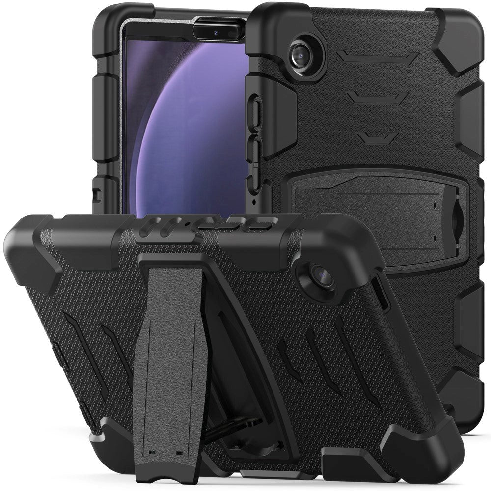 Samsung Galaxy Tab A9 Håndværker Cover m. Kickstand - Sort