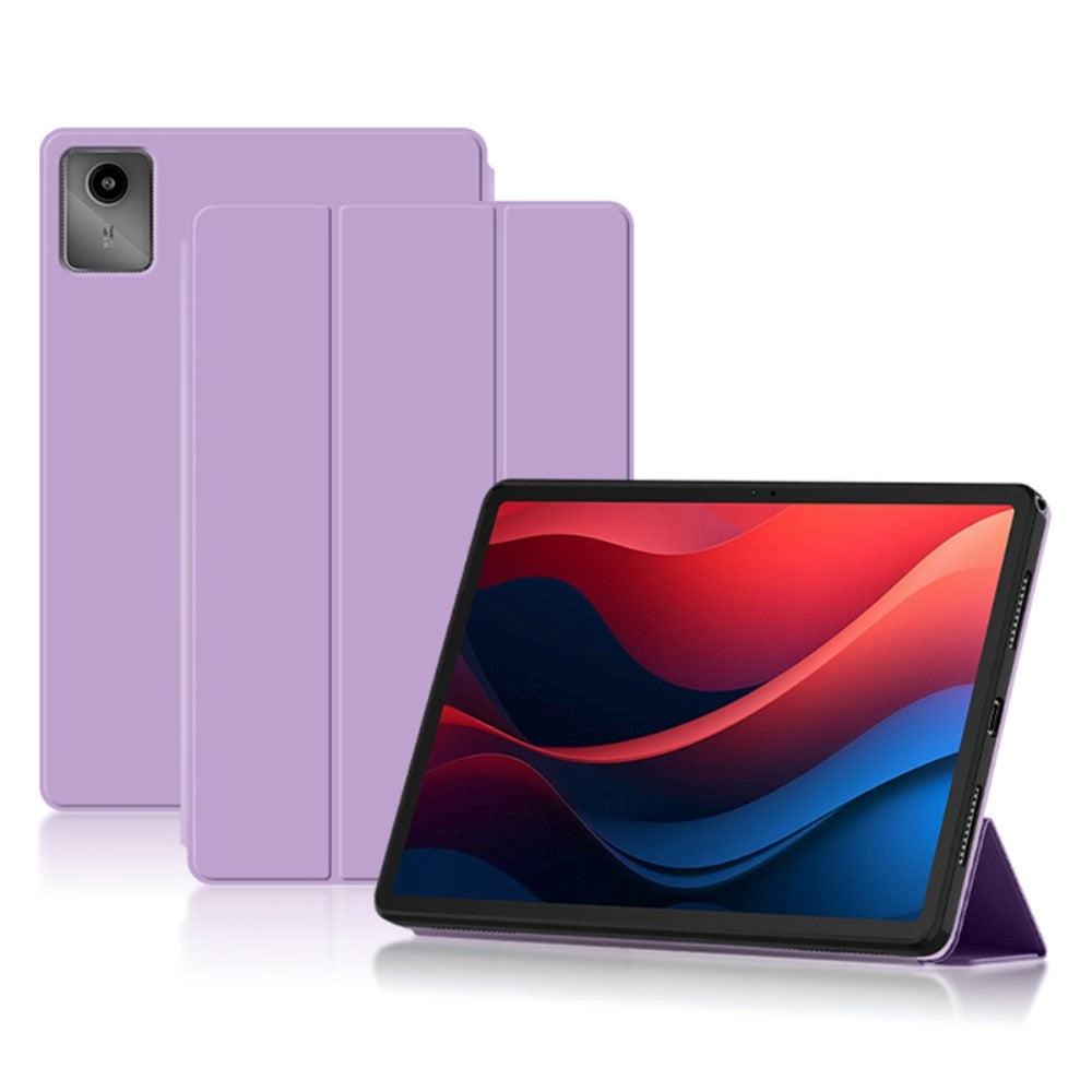 Lenovo Tab M11 Tri-Fold Læder Cover - Lilla