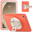 Samsung Galaxy Tab A9+ (Plus) Håndværker Cover m. Håndholder & Kickstand - Orange