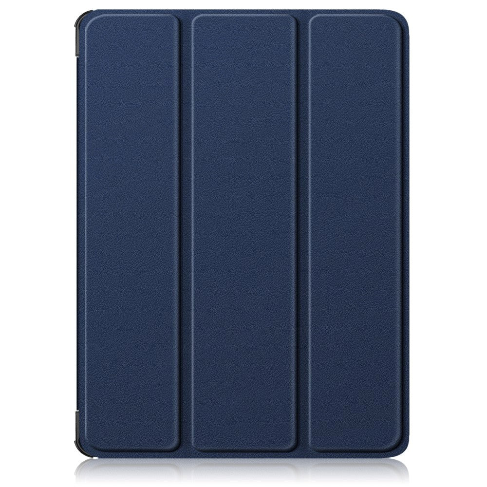 OnePlus Pad Go Tri-Fold Læder Cover - Blå