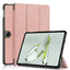 OnePlus Pad Go Tri-Fold Læder Cover - Rose Gold