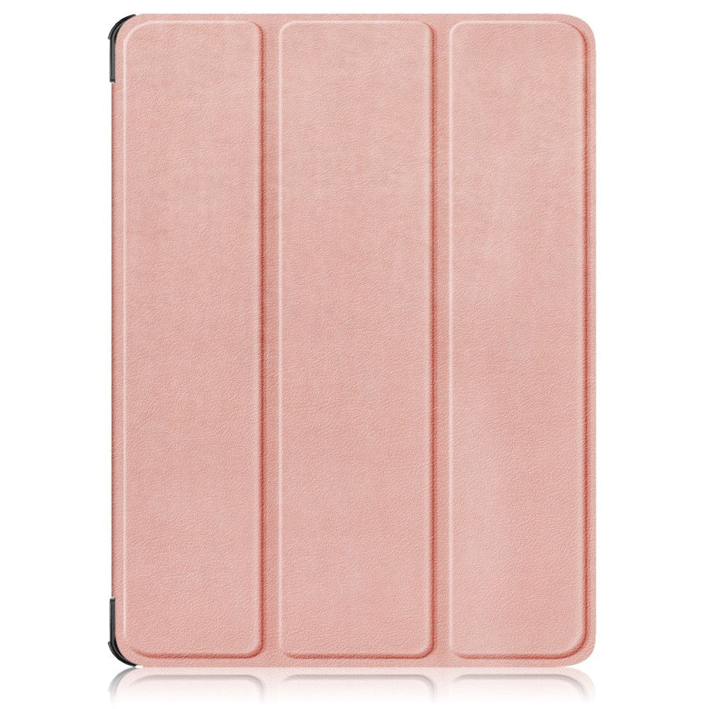 OnePlus Pad Go Tri-Fold Læder Cover - Rose Gold