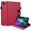 iPad Pro 11" ( 2022 / 2021 / 2020) Læder Cover m. Dyremotiv - Rød