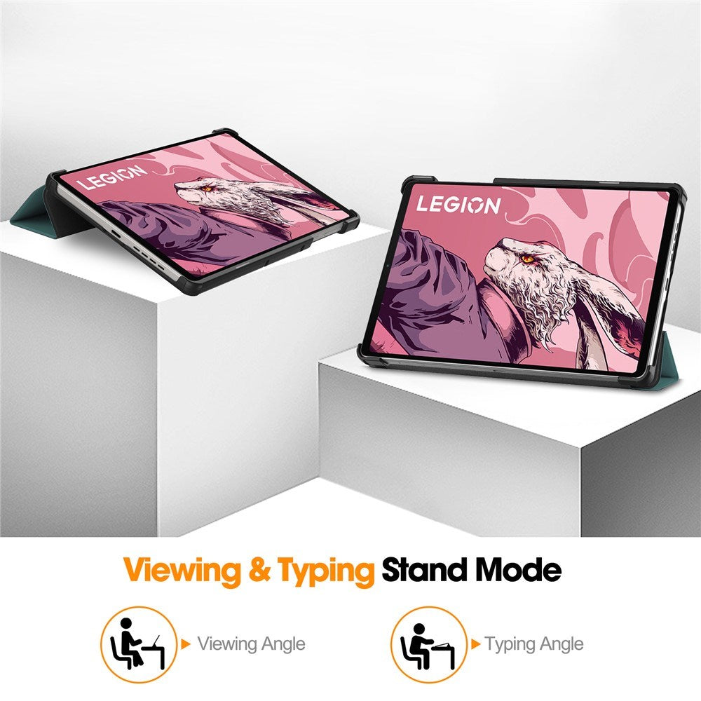 Lenovo Legion Tab (3. Gen.) 8.8" EIDERWOOD Kunstlæder Flip Cover - Grøn