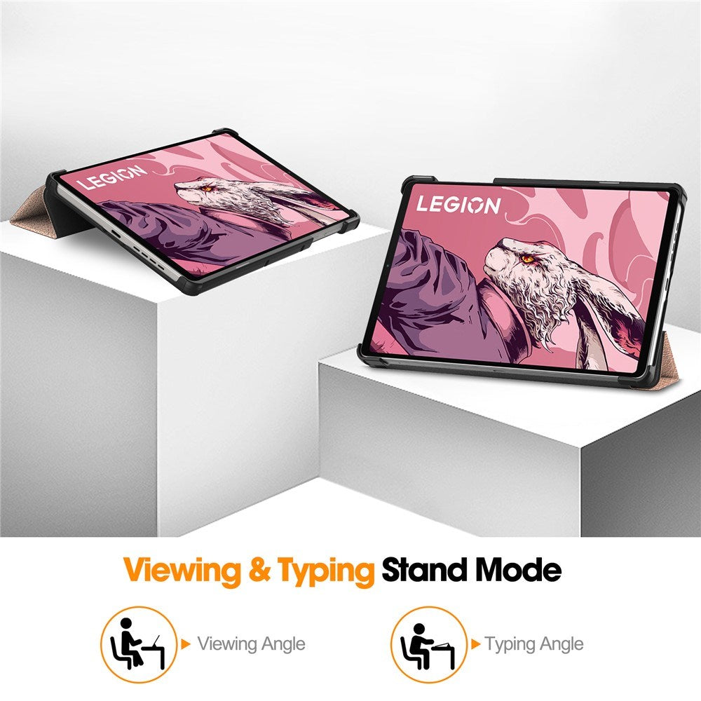 Lenovo Legion Tab (3. Gen.) 8.8" EIDERWOOD Kunstlæder Flip Cover - Rose Gold