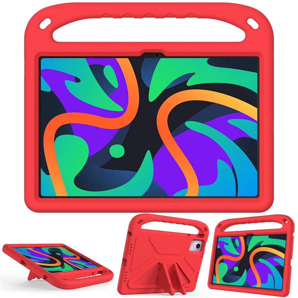 Lenovo Tab M11 Børne Cover m. Håndtag - Rød