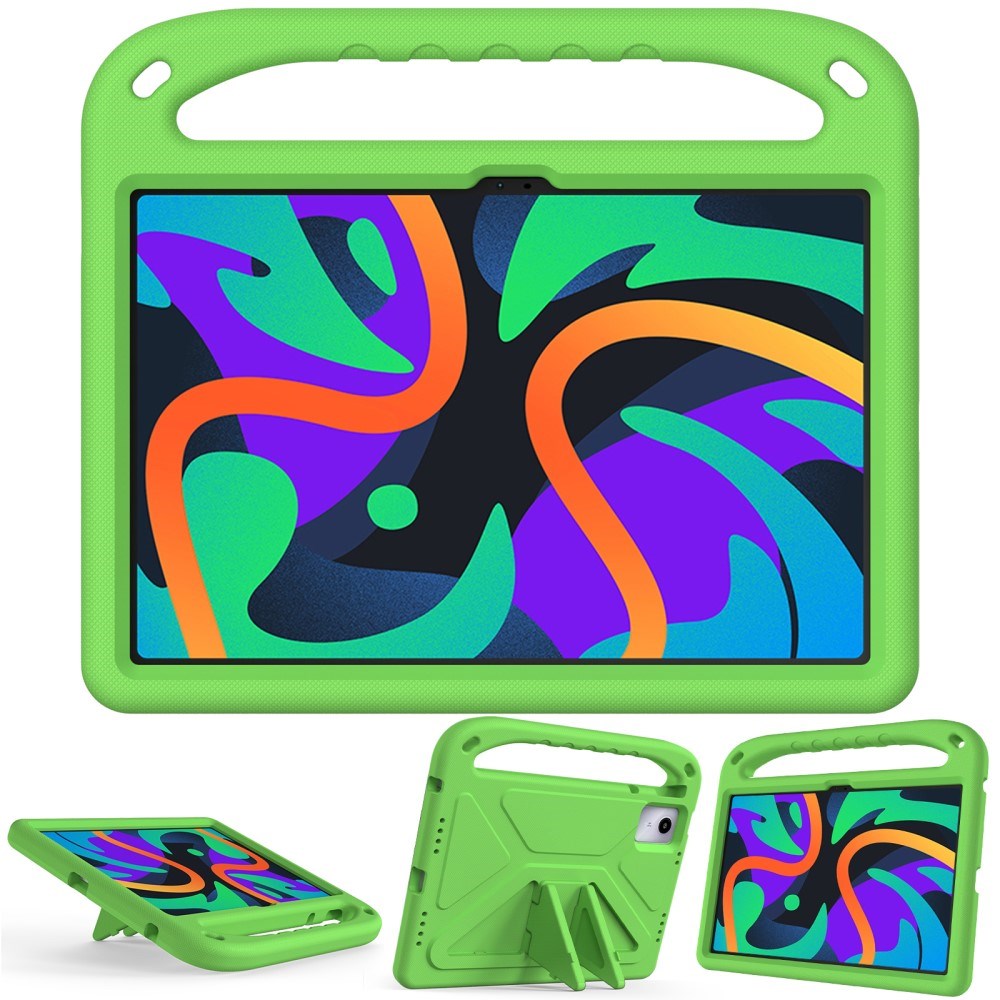 Lenovo Tab M11 Børne Cover m. Håndtag - Grøn