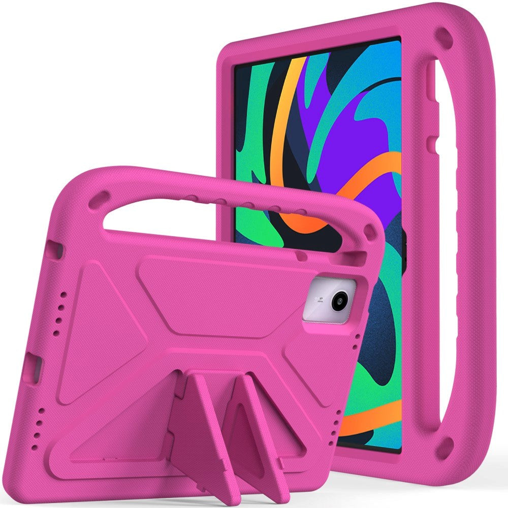 Lenovo Tab M11 Børne Cover m. Håndtag - Lyserød
