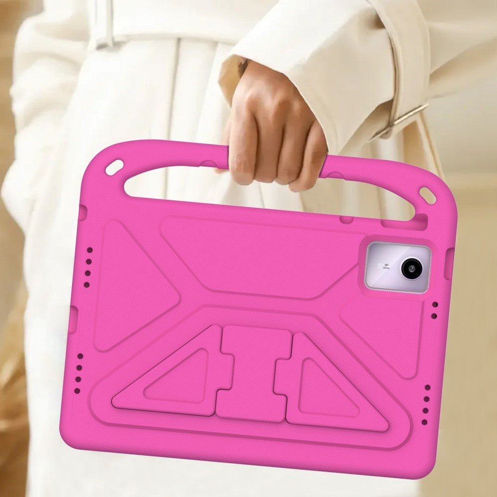 Lenovo Tab M11 Børne Cover m. Håndtag - Lyserød