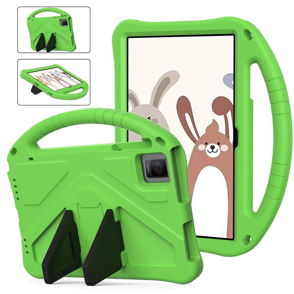 TCL Tab 10 Gen2 EIDERWOOD Børne Cover m. Håndtag & Ståfunktion - Grøn